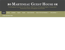 Tablet Screenshot of martineau-house.co.uk